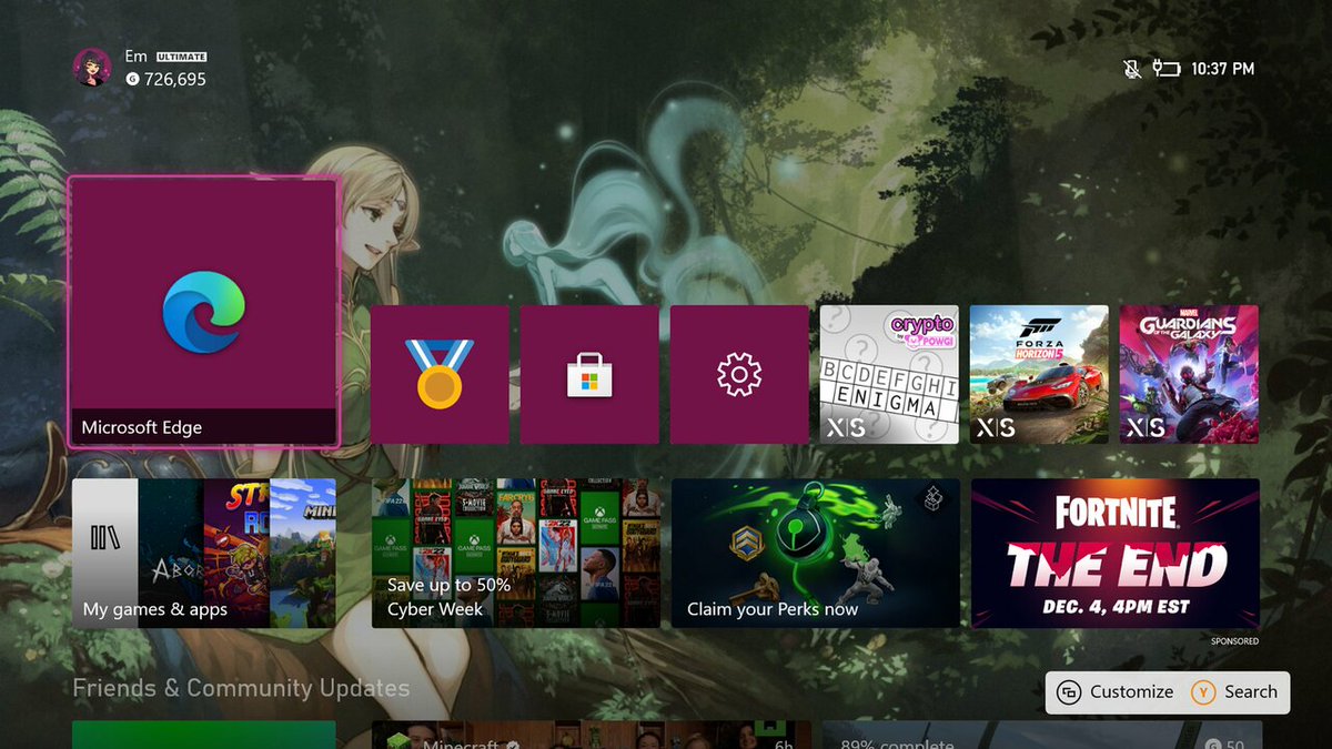 purexbox's tweet photo. How To Use Custom Images As Backgrounds On Xbox One And Xbox Series X|S https://t.co/RnNc8DWd1h #Repost #Guides #Xbox #XboxSeriesX #XboxSeriesS #XboxOne #CustomBackground https://t.co/KDzUAeZv3C