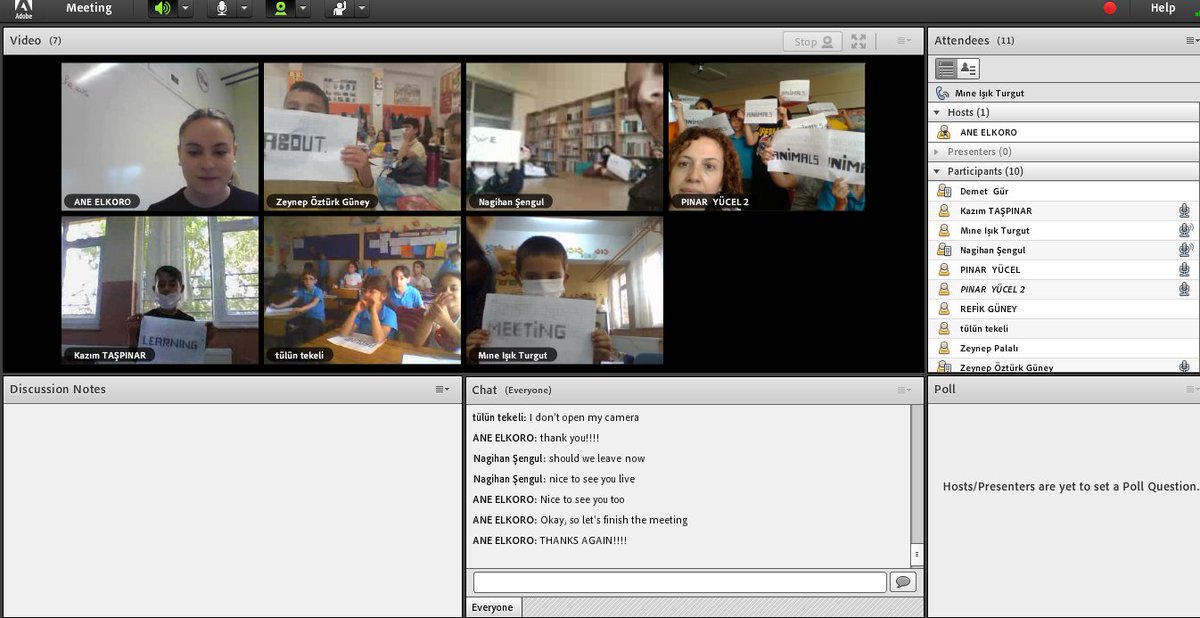 pinar_yucel's tweet photo. ''Animals Around Us''adlı eTwinning projemizin webinarında öğrencilerimiz yaptıkları kodlama çalışmalarını paylaştılar.
@MersinMEM  @toroslarmem  @tretwinning  @eTwinningMersin  @Nazmikendigele1  @SehitNevzat https://t.co/xti5ypt4wB