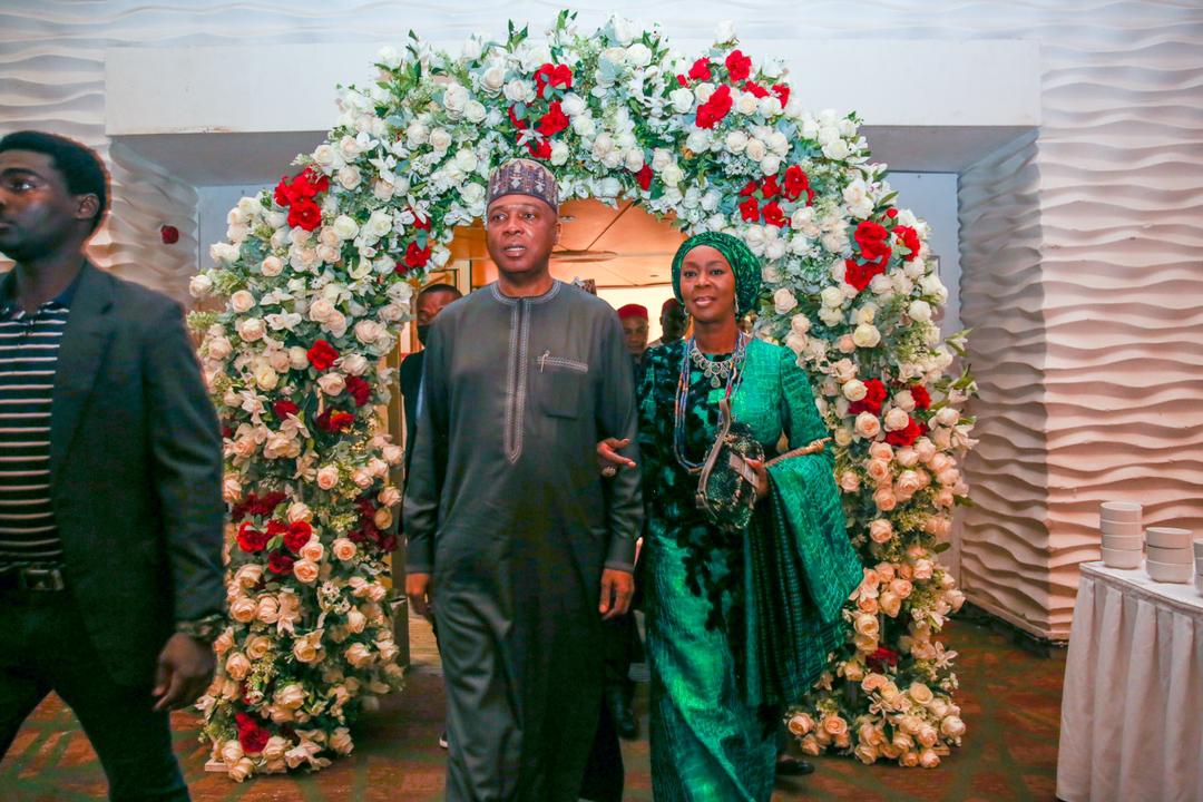 TosanBright's tweet image. The Wife Of Sen.Dr Bukola Saraki Mrs Toyin Saraki yesterday bagged Humanitarian of the year.by Sun Newspapers

She was accompanied by His lovely Husband Dr.Bukola Saraki.

Indeed,Mrs Saraki will Produce a better First Lady 

#FixNigeria
#RealSolution
#ABS2023