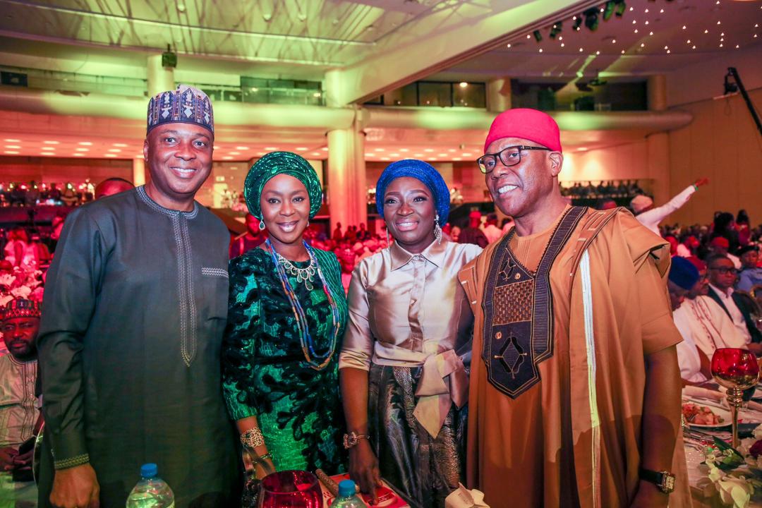 TosanBright's tweet image. The Wife Of Sen.Dr Bukola Saraki Mrs Toyin Saraki yesterday bagged Humanitarian of the year.by Sun Newspapers

She was accompanied by His lovely Husband Dr.Bukola Saraki.

Indeed,Mrs Saraki will Produce a better First Lady 

#FixNigeria
#RealSolution
#ABS2023