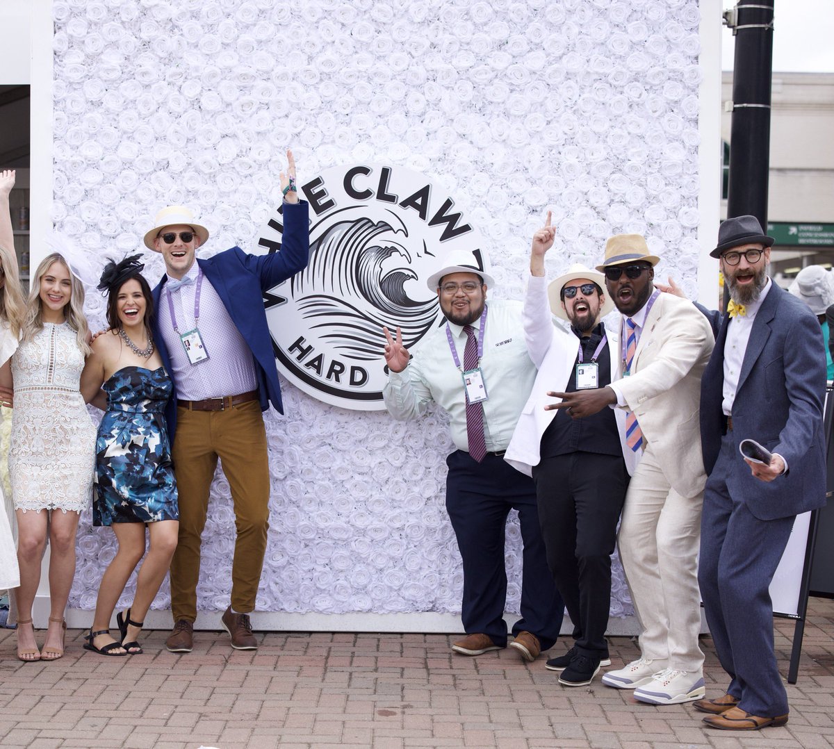 Gil_Vaquero's tweet photo. The @WhiteClaw team was out at the @KentuckyDerby and man what a great time it was! Here’s to next year! https://t.co/1HWypv8OKG