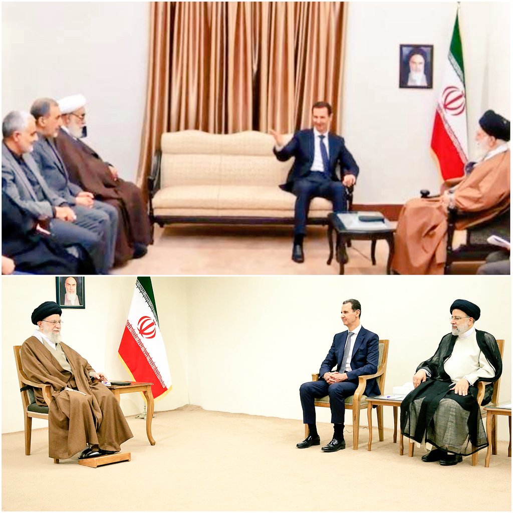 MushtaqMustafa5's tweet photo. Imam Khamenei said that Shahid #Solimani cared a lot about #Syria and made sacrifices for Syria, he fought for Syria like how he had fought for Iran during the 8 years of Holly Defense (Iran_Iraq war). 

He was missing in the meeting today.. https://t.co/ra3lx5rbSf