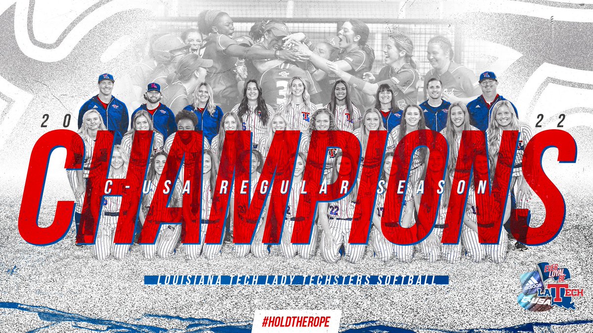 Lady Techsters are your <a href="/ConferenceUSA/">Conference USA</a> CHAMPIONS🎉

#HoldTheRope x #EverLoyalBe