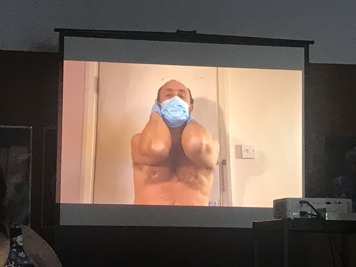 leejjcampbell's tweet photo. What a fantastic screening of my curatorial project Homo Humour with guest speaker Greg Thorpe. Thanks @OpenEyeGallery. Artists incl. @jmckenzie_art @sarezale @marcelbarelli #liverpool #openeyegallery #film #videoart #artistfilm #queerfilm #queerfilmmaker #queercinema https://t.co/127pj9eAyq