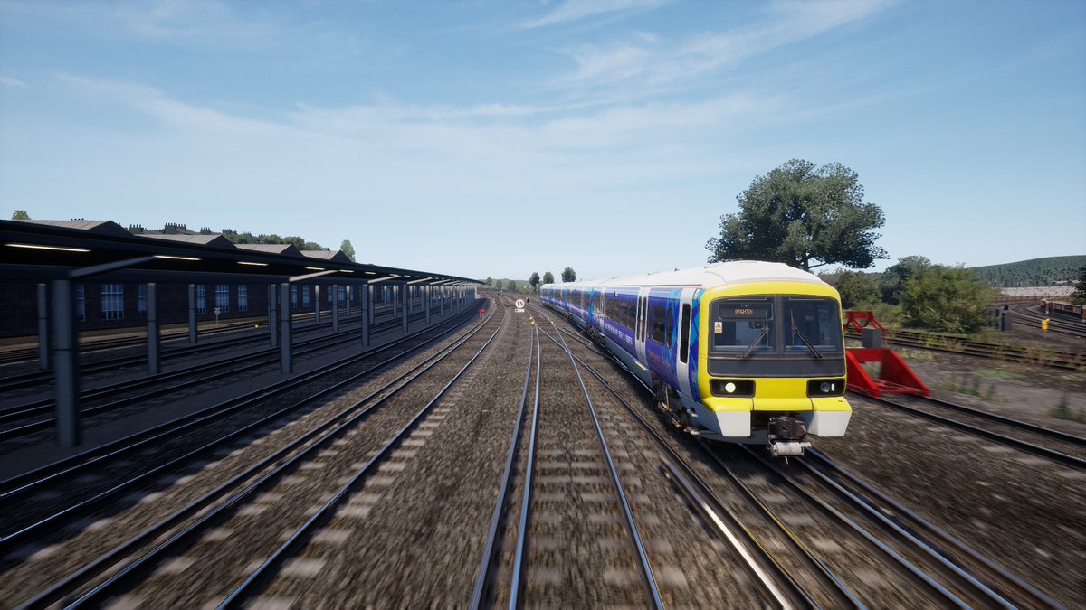 danthetrainman's tweet image. TSW2 - Passing Lovers Walk Depot. #screenshot #class465 #TrainSimWorld2 #XboxShare