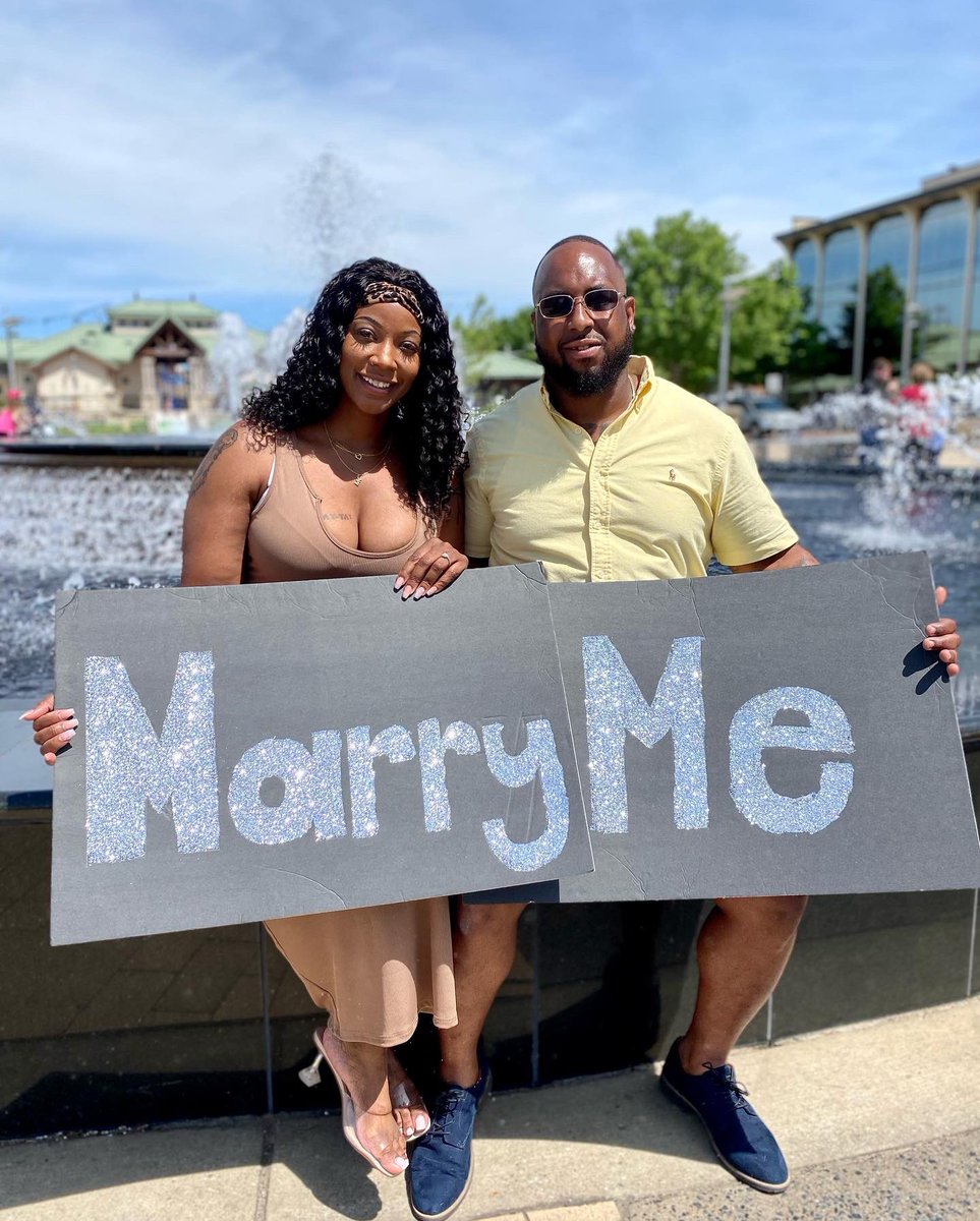 It’s was a BEAUTIFUL DAY TO DO A BEAUTIFUL THING on MOTHERS DAY For A BEAUTIFUL WOMAN. 

As A MAN I know exactly what I want out of life and how I want my life to be. 💯💯

So today I ￼propose to the LOVE of my life.! 

AND SHE SAID YES!!!! 