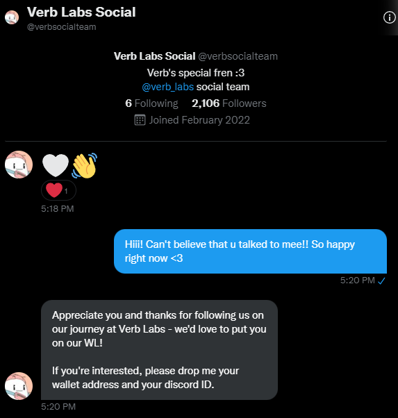 AmuiKalef's tweet photo. Soo happy right know!!
Thank you @verb_labs and @verbsocialteam !! https://t.co/KsuJcC7ZIO