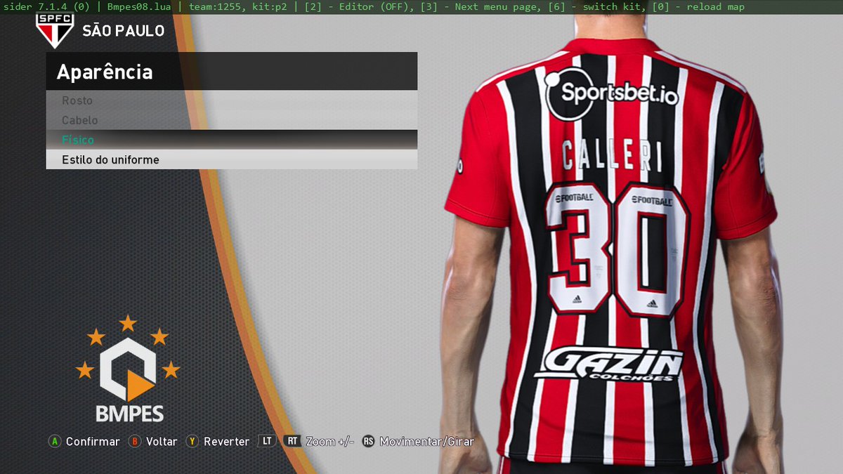 4LAnK_media's tweet photo. Camisa reserva do @SaoPauloFC pela #aidas para 2022/23. Disponível para PES2021 PC e Playstation.

LINK DOWNLOAD:
https://t.co/57868RbjAV https://t.co/bHhGmlXyz5