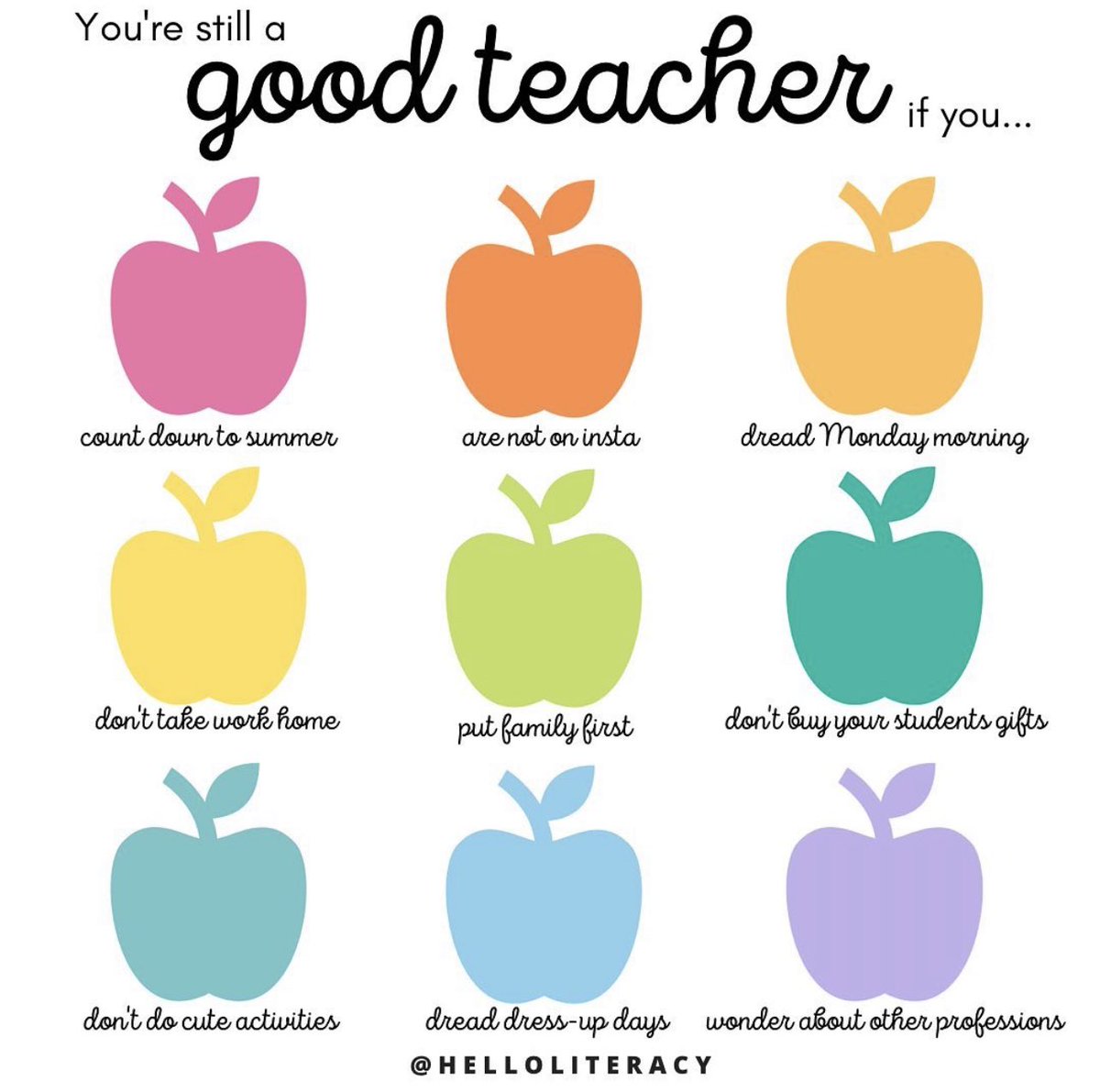 MsMcKinder's tweet photo. This is a great reminder!! 
#teaching #edutwitter #education #teachertwitter #goodteacher #Students #Mondayvibes #MondayMotivation #Reminder #LabourDay #educational #Apple https://t.co/SPY2grKccl