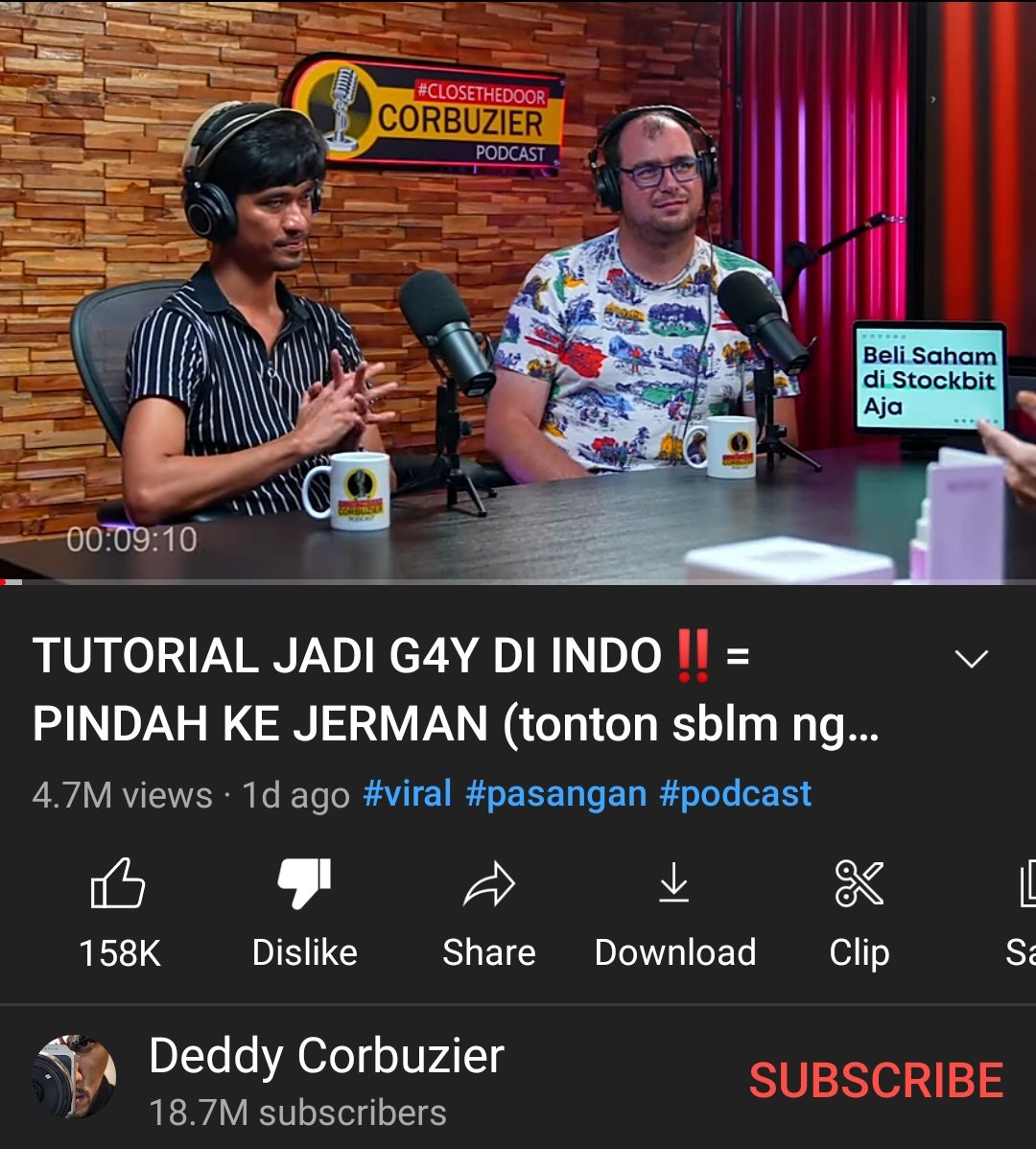 zomet13's tweet photo. Konten yg katanya untuk smart people?
@corbuzier are you lost your mind cuma gegara ngejer edsen doang? https://t.co/sK8ocuXcsR