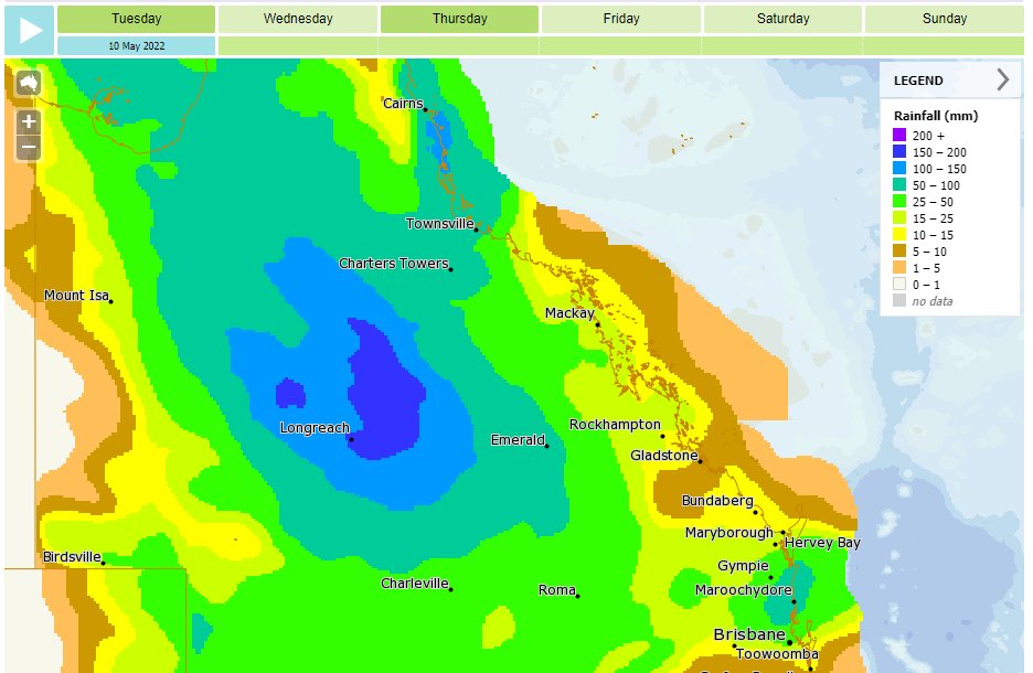 Bureau of Meteorology, Queensland on Twitter "Severe Weather Warning