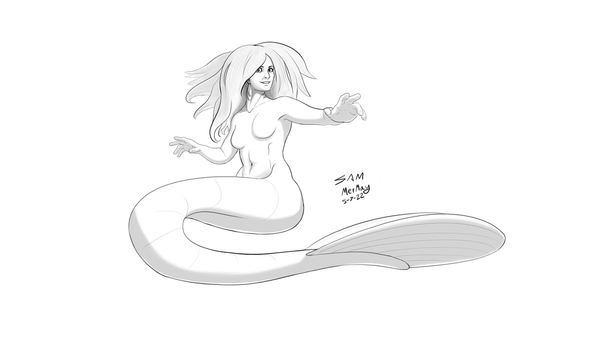 TekrelmArt's tweet photo. #mermay2022 https://t.co/ZiVPjcIUad