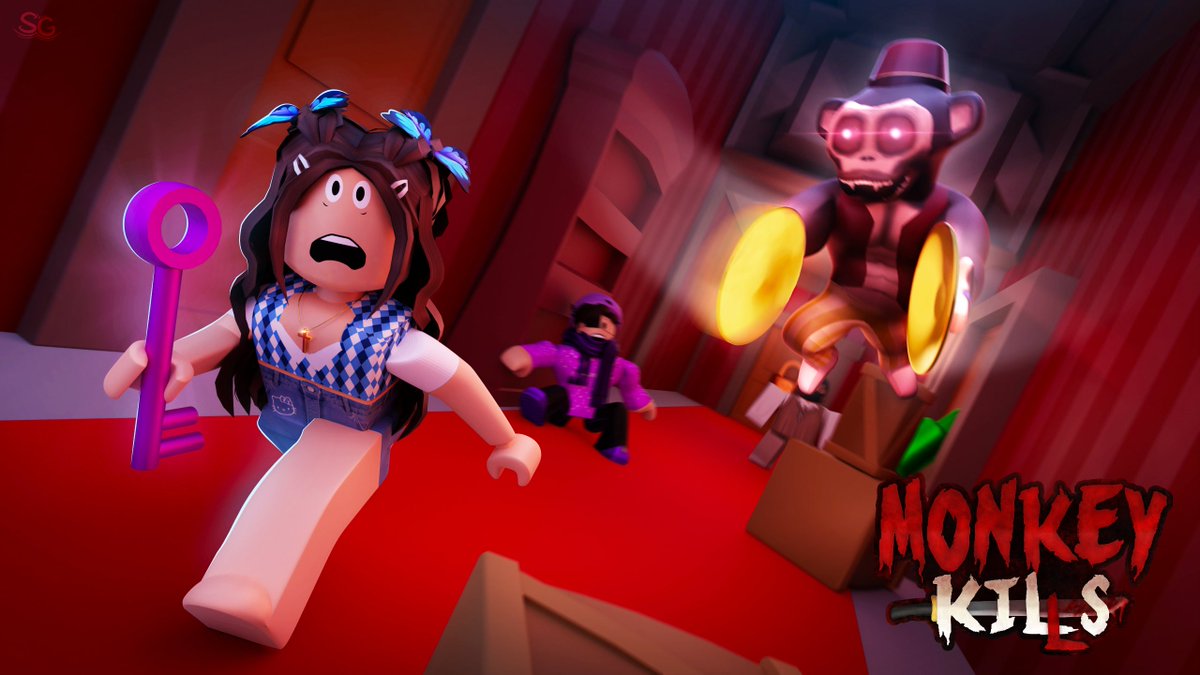 WhiteHatStudios's tweet photo. Monkey sees. Monkey kills.🔪🙈

🙊Can you find a way to escape monkey's wrath?⏳

🚨 Releases THIS Thursday (5/12)🚨

Be sure to ⭐ so you can play on release!!⬇️
https://t.co/v9M06Pmlsm https://t.co/w5Zu3TPqVR