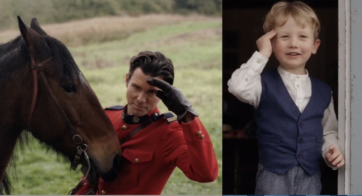 brbird's tweet photo. Imagine 20 years from now... Mountie Jack 2.0
#Hearties 
#WhenCallstheHeart
@hallmarkchannel 
@SCHeartHome 
#AllinForSeason10 https://t.co/cTyeOD9waR