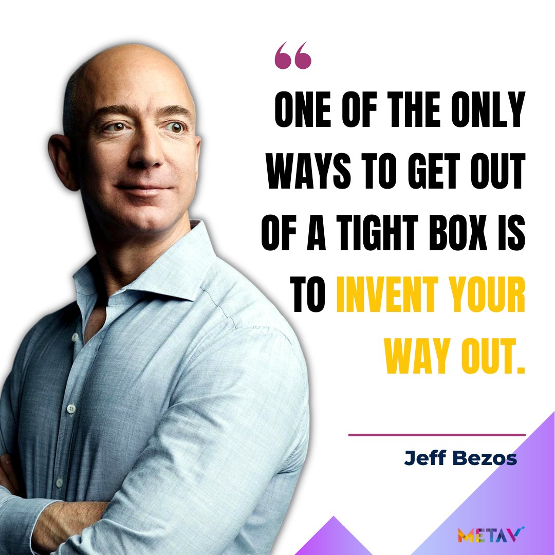 metaviworld's tweet photo. Have you ever felt like you were stuck? 😔
You don't have to! There is always a way out. And when you find it, make sure to share it with the world. 🌎
#jeffbezos #crypto #news #metaverse #metavi #louiepinto #8vi #investing #blockchain #ethereum #btc #trading #cryptotrading https://t.co/S1v6WGcaQK