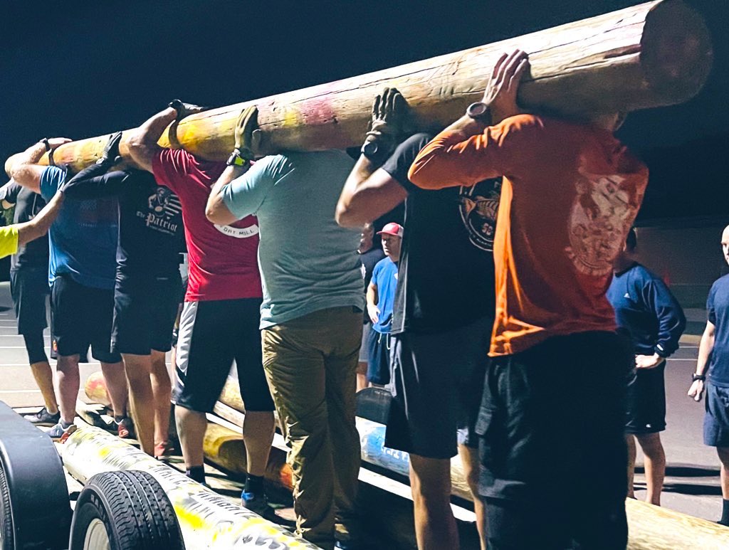 F3LogPT's tweet photo. ‘Pain Purifies’ a man when he’s under the log. Especially during extended evolutions of #LogPT

‘Where there is pain, can also be growth.’

@GrowRuck @F3Nation #ISI https://t.co/bXa3IyYKyA