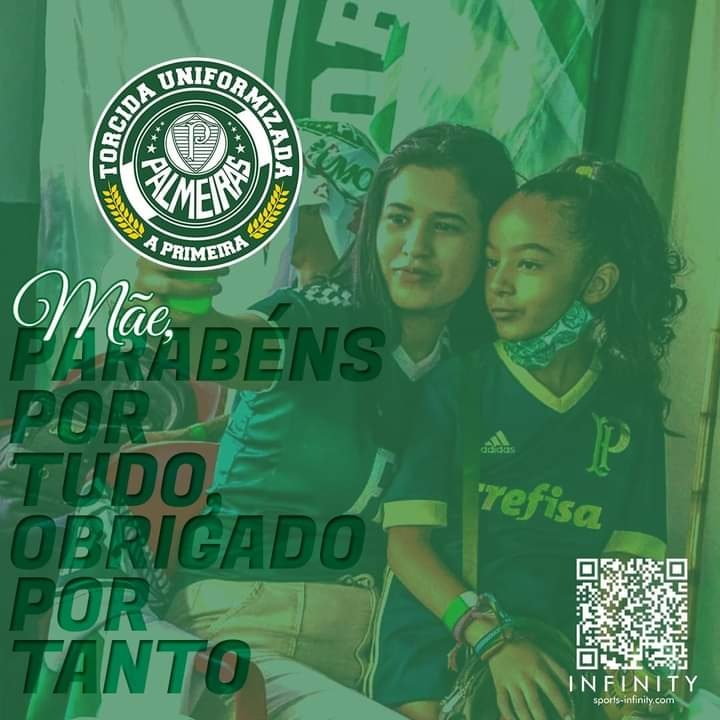 AracatubaTup's tweet photo. Mãe, palavras não descrevem esse sentimento. Amor é pouco por quem nos cria, dedica a vida, abdica de tudo para que pra nós tudo seja possível. Obrigado para cada mãe que criou um filho alviverde imponente. https://t.co/pJDf2DN664