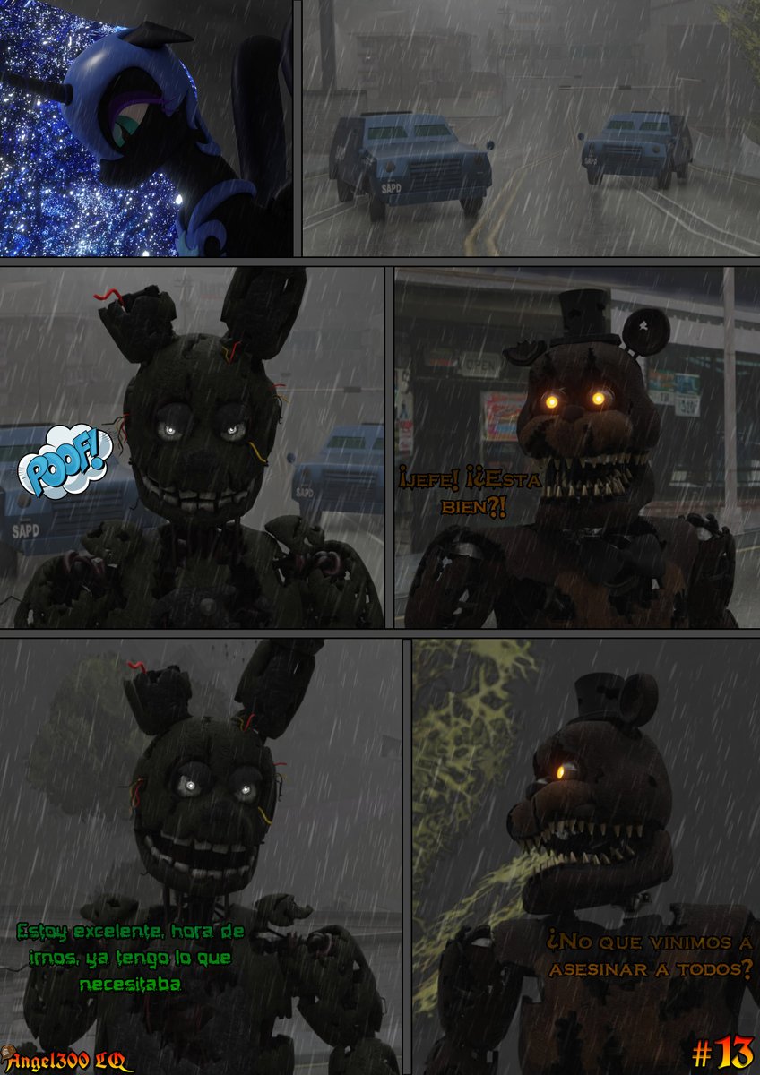 A300Animations's tweet photo. Páginas 11-14 - Comic ¿Qué Pasaría Si?...
#blender #blender3d #whatif #what_if #blenderrender #blendercycles #blender_cycles #springtrap #springtrap_fnaf #springtrapfnaf3 #springtrap_fnaf3 #angel300lq #QuePasaríaSi https://t.co/2eJOFXtlv1