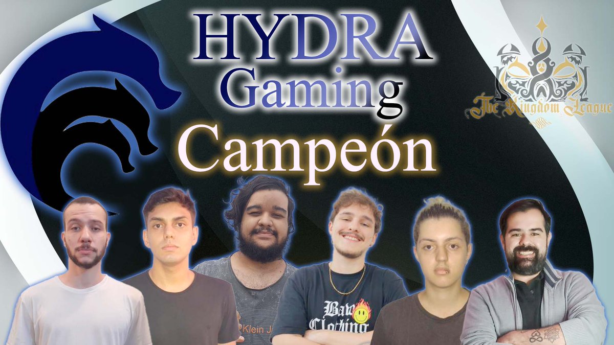 Y se corona el primer equipo campeón de la Liga!

Felicitaciones a <a href="/sports_hydra/">HYDRA 🇧🇷</a> por su merecido campeonato!

Esperamos verlos competir en la siguiente edición y que nos sigan ofreciendo partidas de infarto!