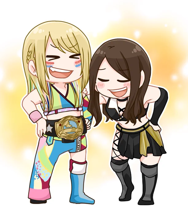 離れていてもずっと親友🐉🗞

#STARDOM 