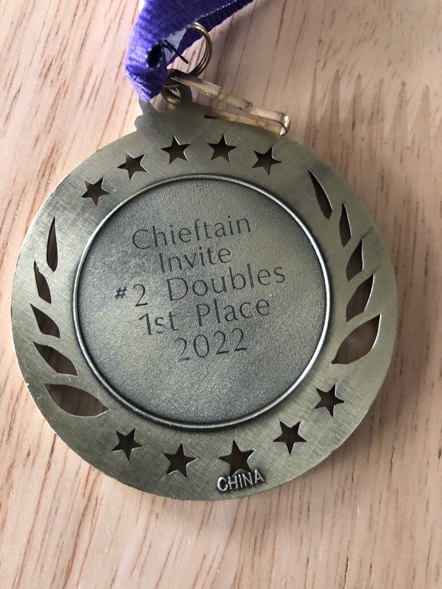 Ram Power! I am so proud of <a href="/kamilleadler/">kamilleadler</a> and her partner Lexi for earning 1st Place on Friday in #2 Doubles! They went 4-0 beating Bellevue West, Gretna, Bryan, and Brownell Talbot! Keep it rolling kids! 💪🎾👊🐑