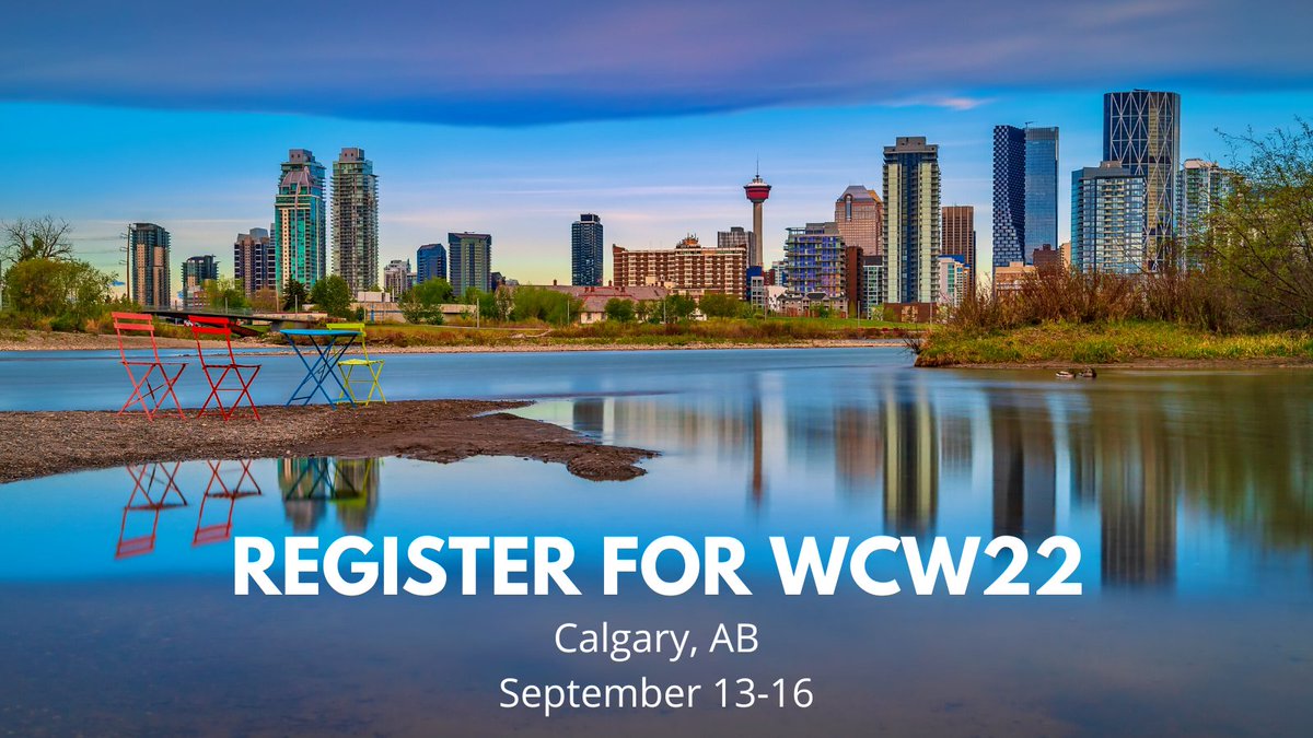 wcwwa's tweet image. THIS IS EXCITING! WE ARE BACK. 

View the technical program, workshops, tours and more at wcwwa.ca. Early bird pricing is in effect until August. 

See you there!
