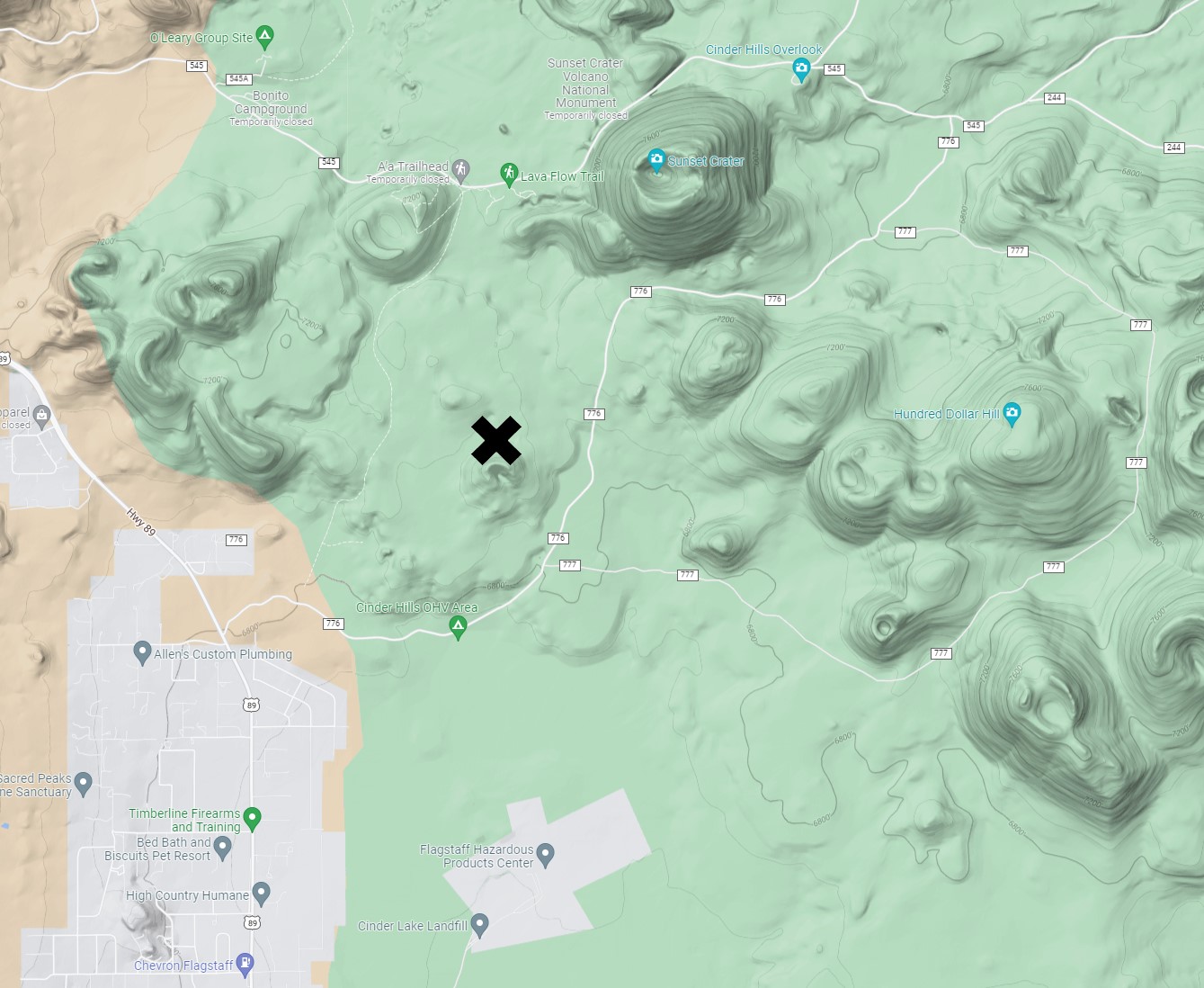 Coconino NF on Twitter "Smoke may be visible to Doney Park residents