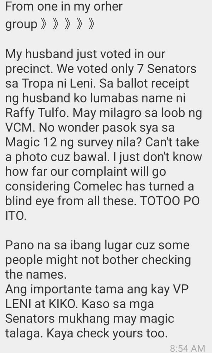 iridescentkrish's tweet photo. This is alarming! Please be vigilant! The real fight has begun! 🌸🍀🇵🇭#ProtectYourVote
#VoteWisely
#LeniKikoAllTheWay
#PilipinasIsPink https://t.co/fjlK6p3KD2