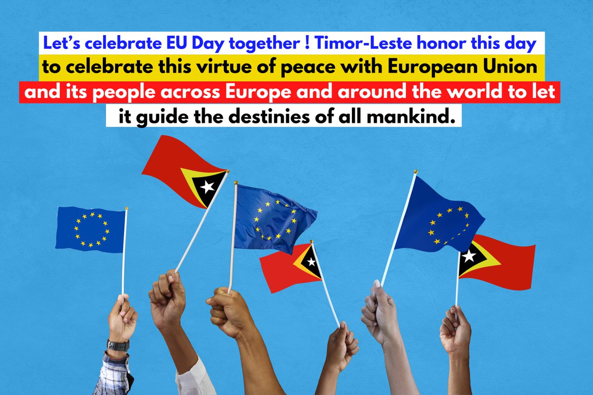CepadL's tweet image. A Happy Europe day to the @EU_TimorLeste &amp;amp; its people across Europe &amp;amp; around the world!
This day is to celebrate peace &amp;amp; unity in Europe. But look at the world today, EU Day reminds us that PEACE is what the world needs. So let's celebrate this day together!🙍‍♀️🙎‍♂️🇪🇺 🇹🇱#EuropeDay