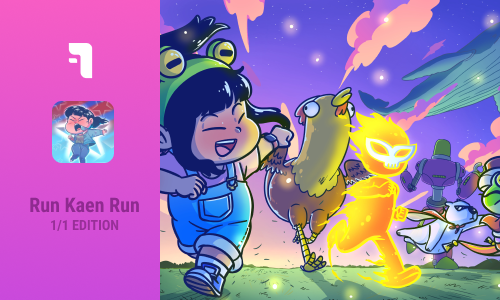 🔴 AUCTION NOW LIVE
Hello friends! #tezos community here is our 5th collaboration project with one of the most talented artist in the NFT space <a href="/183corp/">Corpy & Whale</a> 

<a href="/lynkfire/">Lynkfire</a> x <a href="/183corp/">Corpy & Whale</a>  NFT COLLABORATION
Run Kaen Run - 1/1 Edition
objkt.com/auction/e/9mZG…