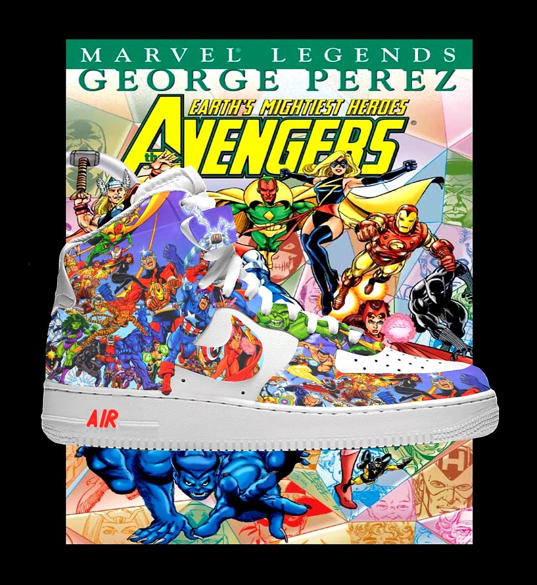 jbkustomkickz's tweet photo. We lost 2 amazing #comicartist recently and I honor their work!  Thank you for being amazing and leading the way for #artists of every medium.  
 
#ripnealadams
#RIPGeorgePerez https://t.co/azftkqp6vB