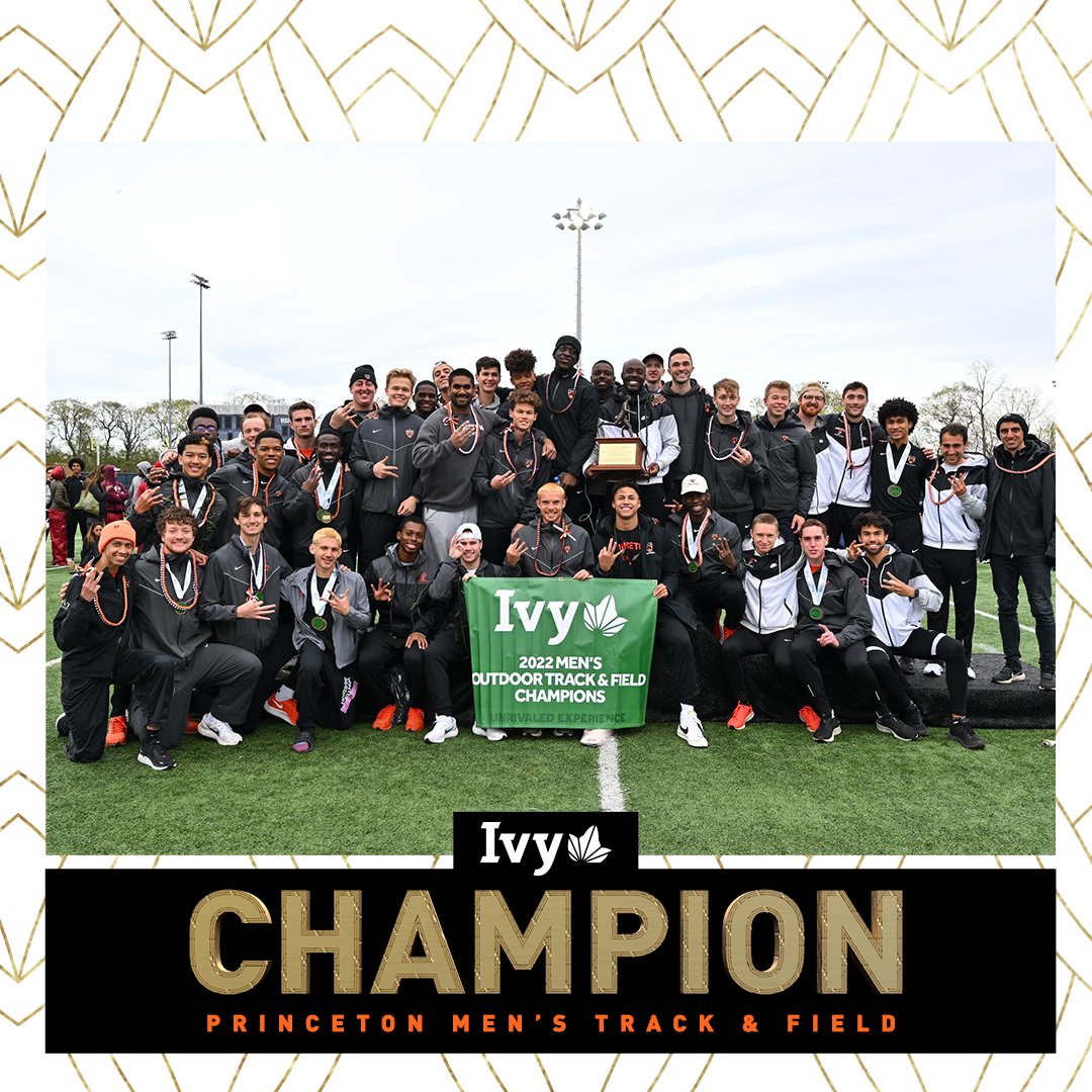 Ivy League Champion Princeton Men's Track & Field