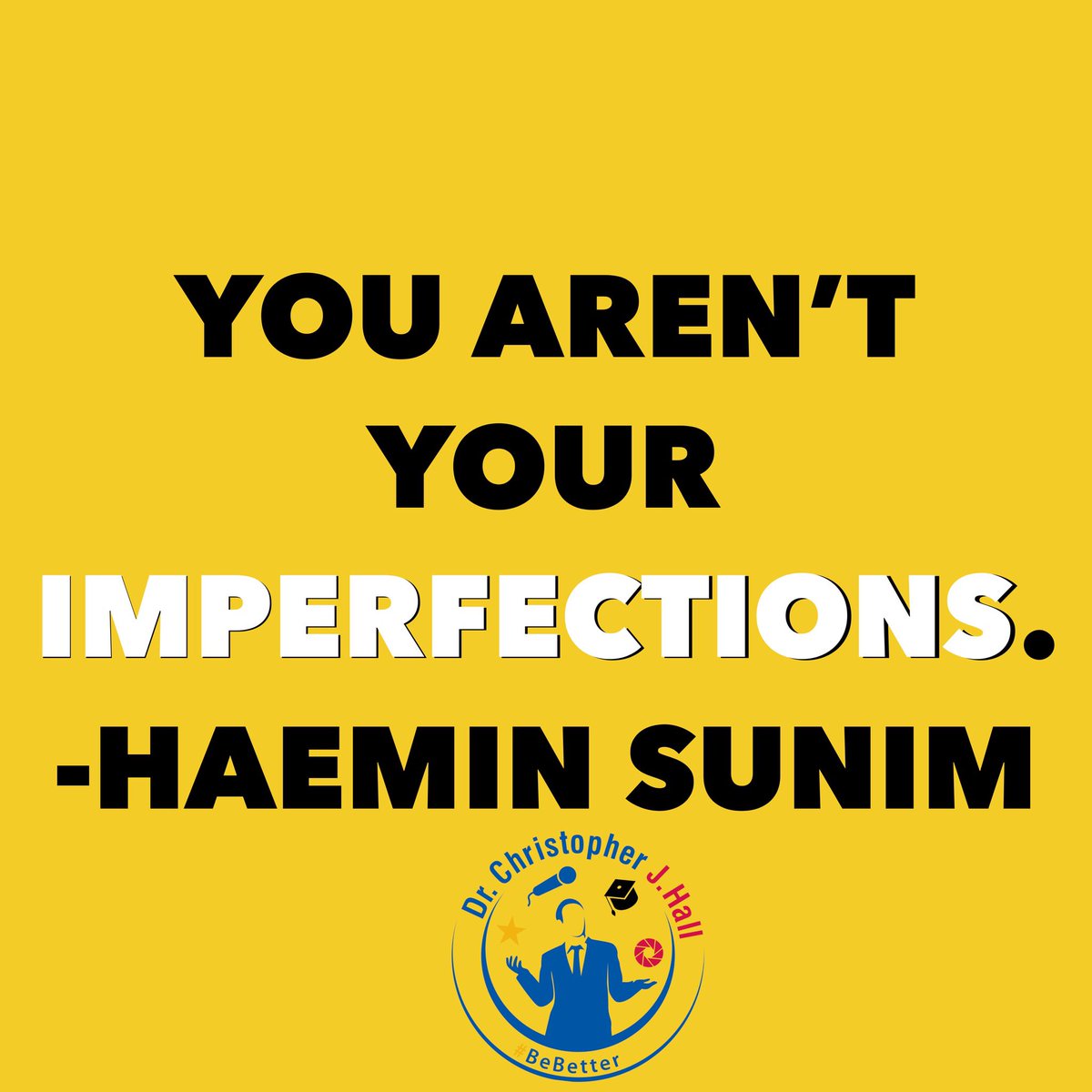 ChrisJHallSC's tweet photo. You aren’t your imperfections. Haemin Sunim
.
#you #imperfections #imperfection #inperfect #perfect #perfection #noexcuses #inspiration #motivation #qotd #stayfocused #selfcare #selflove #BeBetter https://t.co/fNR2MANCZR