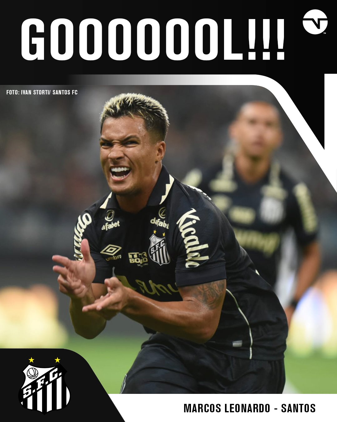 TNT Sports Brasil on Twitter "GOOOOOOOOOOOOOOLL DO SANTOS!! Marcos