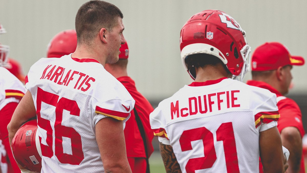 Chiefs's tweet photo. Weekend work 💪 https://t.co/HTs8vmeSzQ