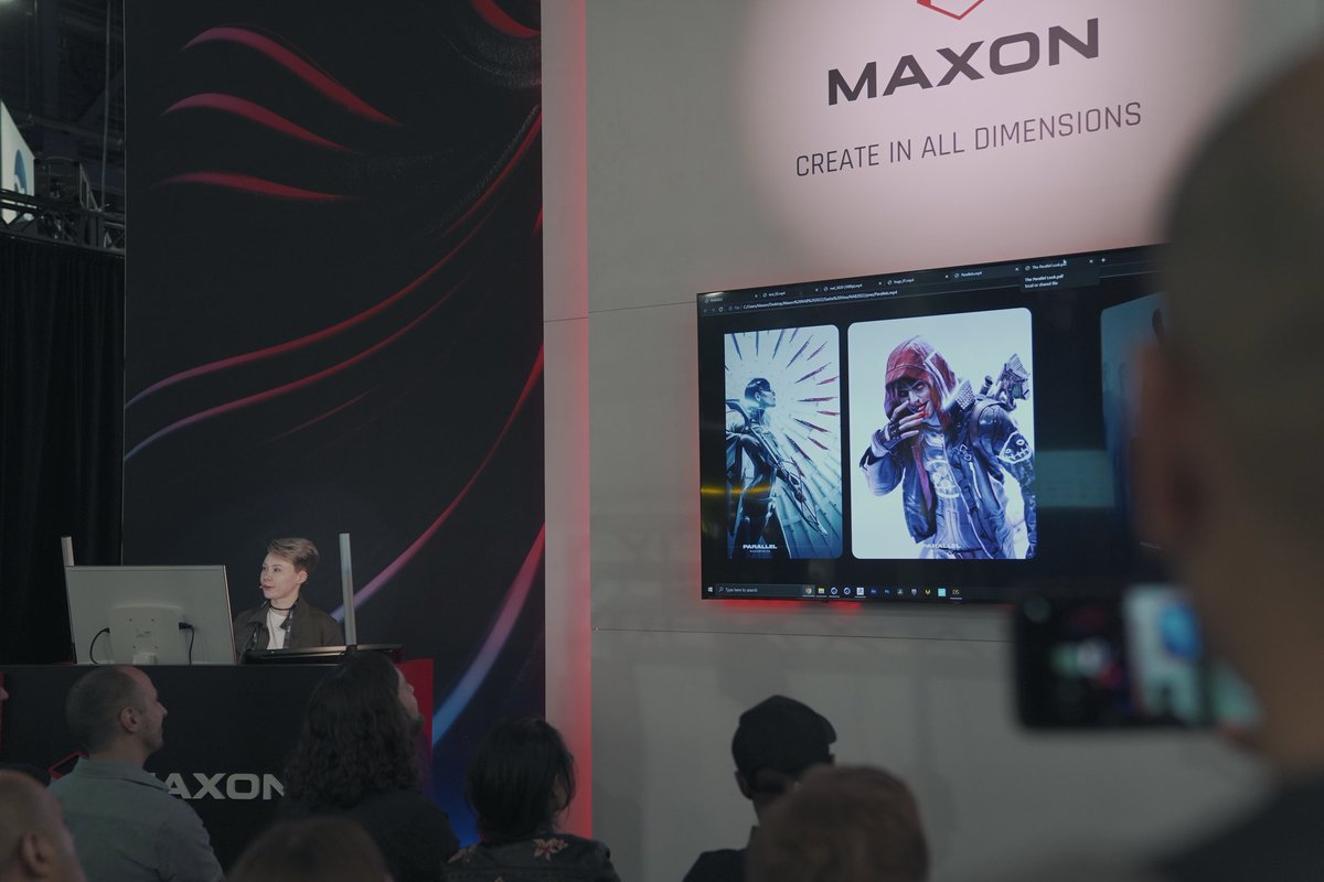 I bit late, but just went through NAB photos @ytok1030 took. What a great time and great ppl :) Thank you @MaxonVFX