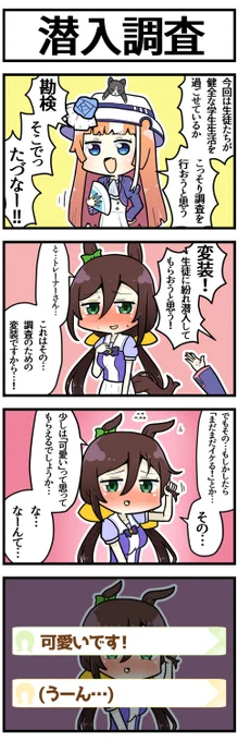 潜入調査員たづなさんへの回答

#ウマ娘 #ウマ娘プリティダービー 