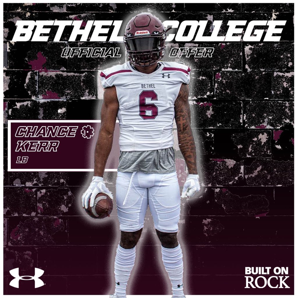 Excited to announce my first college offer from Bethel College. Thanks @CoachGrider_BC <a href="/Threshers_FB/">Bethel College FB</a> <a href="/CoachStokesBC/">AB Stokes</a>
