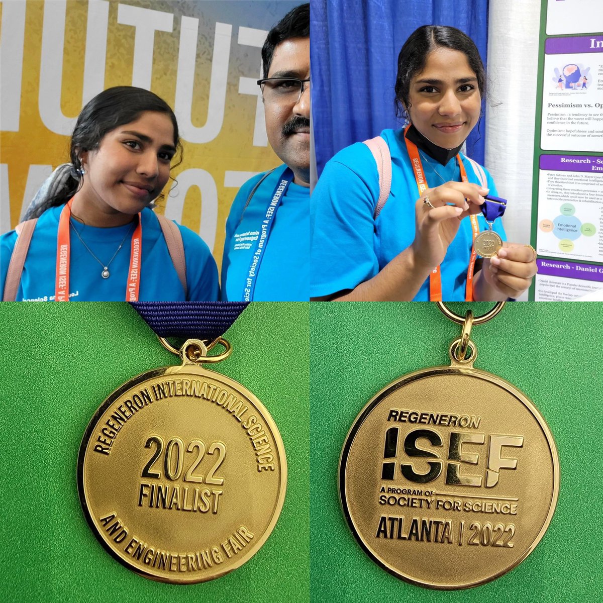 21stDigitalEd's tweet photo. Day 2 at ISEF: Project set up, and Pass Display & Safety inspection. By God's grace everything went great.
#la5sef #chirugurus #RegeneronISEF #Societyforscience #lagrangehigh #ISEF @SChiruguru https://t.co/aZn702YyLP