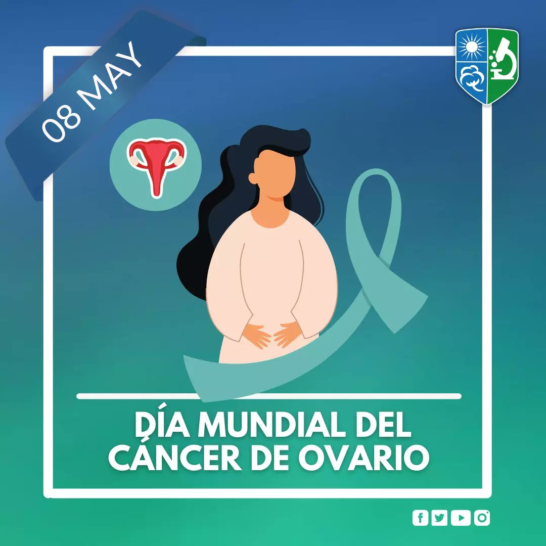 Socemca's tweet photo. 📣| EFEMÉRIDE 

📅 | HOY 8 DE MAYO: "DIA MUNDIAL DEL CÁNCER DE OVARIO".

✒ | Edición: Vallejos, Jenifer 

#SoCEMCA💙💚 #cancerdeovario https://t.co/kvDmVrJS0J
