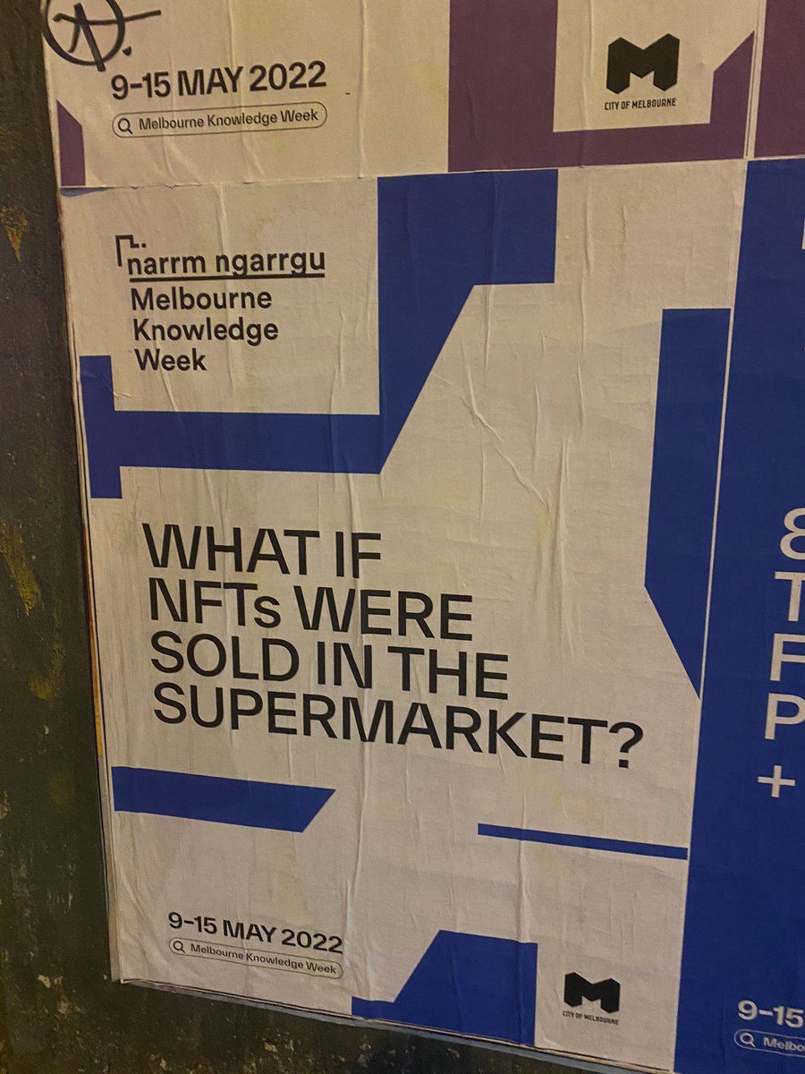 Hahaha look what I saw on my walk this morning 👀🤣        #NFTs #NFTCommunity #womeninweb3