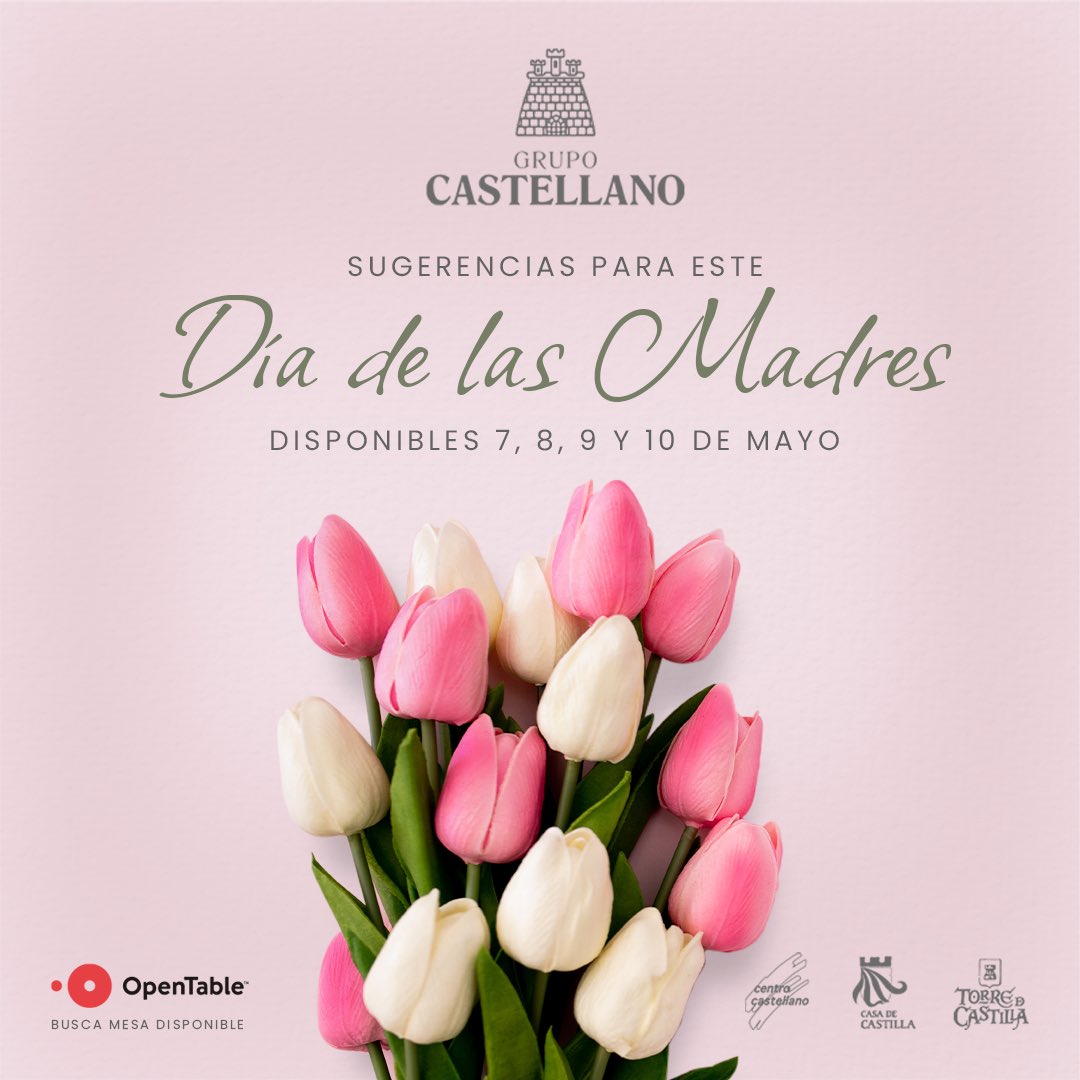 ¡FESTEJA A MAMÁ CON LOS MEJORES PLATILLOS! ♥️

Sugerencias de día de las madres en todos nuestros restaurantes, disponibles 7, 8, 9 y 10 de mayo.

Conoce los platillos dando clic en el link: ibit.ly/Z9Bu

#diadelasmadres #madres #festejaamamá #familia #restaurantescdmx