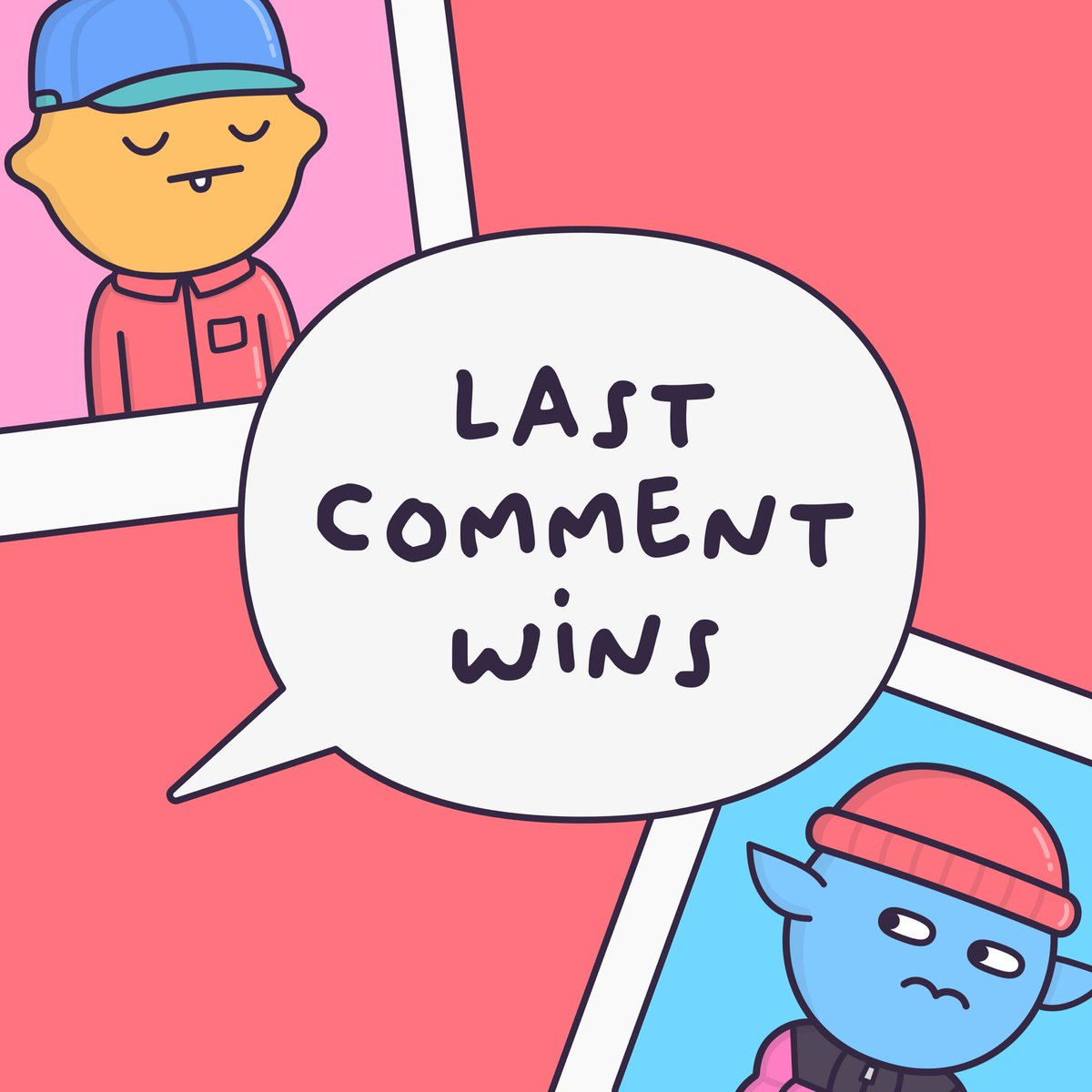 🎁 1x WL GIVEAWAY!! 🎁

Let's see who the real degens are here🤪

Last person who comments this tweet wins a whitelist spot!

The competition ends in a couple of hours🤫

Ready?

Go!🔥