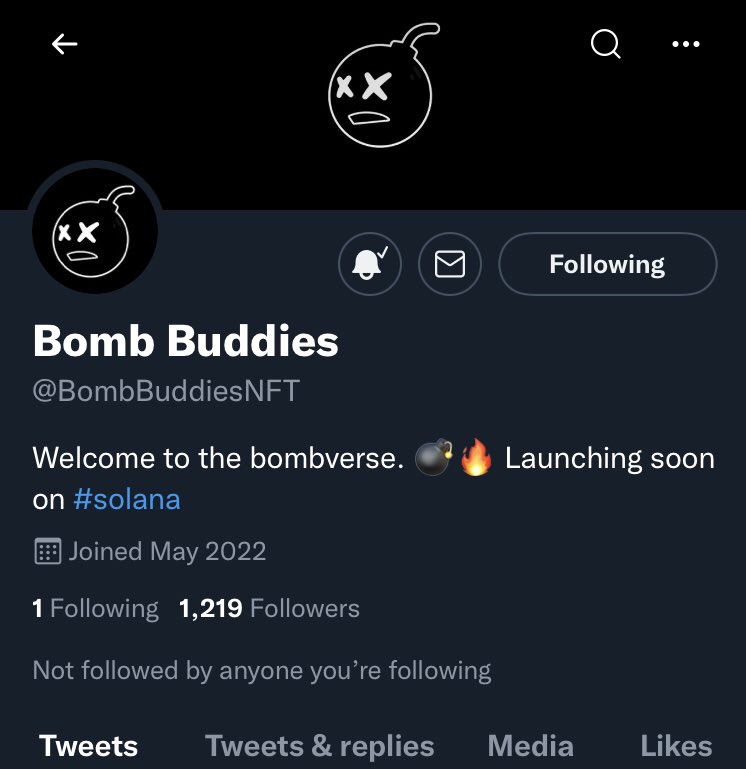 Da1ne_nft's tweet photo. @BombBuddiesNFT Notifs on boss 🤞🏼 https://t.co/a4VRJTTRwJ