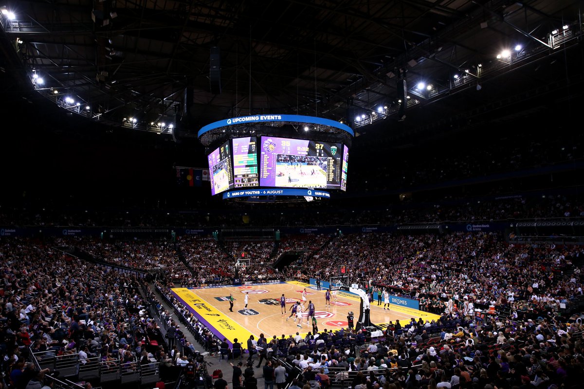 The Sydney Kings are on track to record the biggest NBL finals crowd in history for game three of the #NBL22 Grand Final <a href="/qudosbankarena/">Qudos Bank Arena</a>  on Wednesday night. 
Read more here: bit.ly/3slALw6
Be a part of history here: bit.ly/3yleZfB
#WeTheKings #NBL22