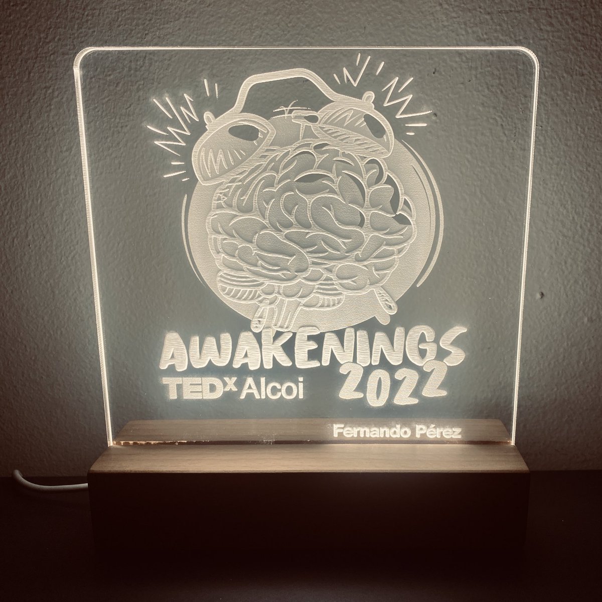 Just happy to be there #TEDxAlcoi #tedx #awakenings