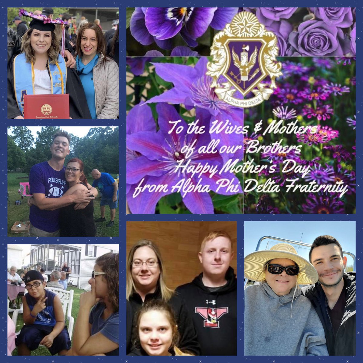 Happy Mothers Day to the Mothers of Alpha Phi Delta! Thank you for everything you do for us we love you!!