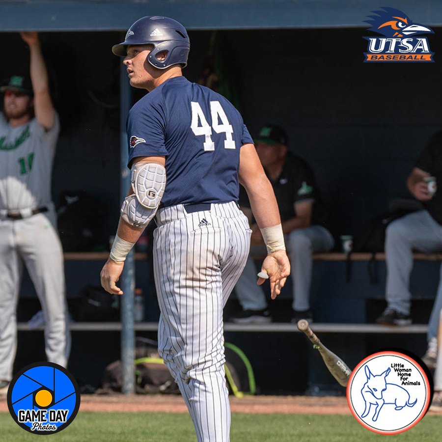DJGameDayPhotos's tweet photo. Some photos from @utsabsb 's Saturday game w/ Marshall at Roadrunner Field.
To view the full album, it will be available on our Smug Mug page, https://t.co/wi2NbBGRy6, by Monday morning.
#ncaabaseball #cusabaseball #baseball #sportsphotography #nikon #nikond500 #sigma120300sports https://t.co/EJj7LvuC7k
