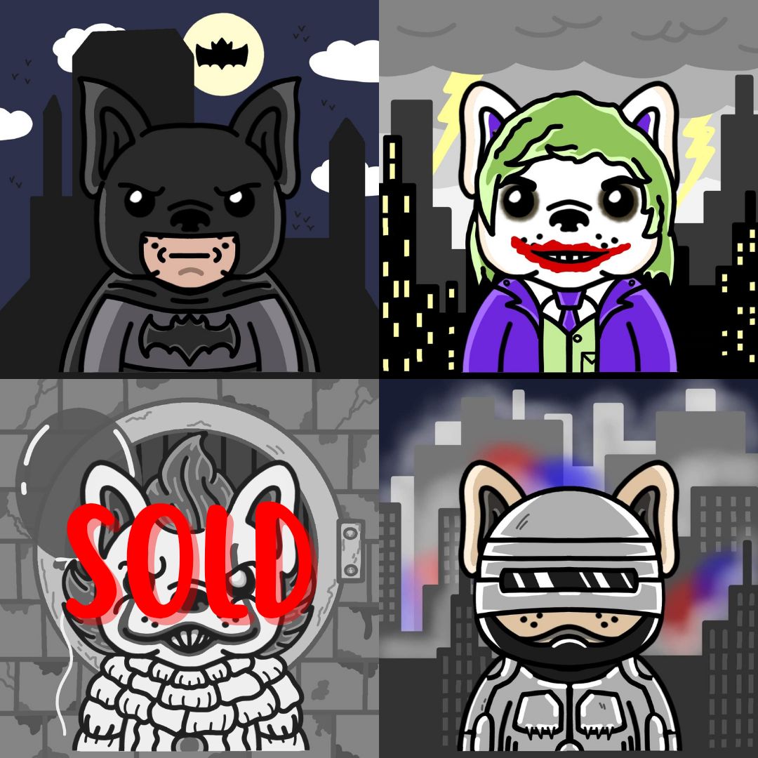Disguise Dogs 5 - 8 recap! 🃏

0,004 ETH each! Be fast, new utility features with rewards coming soon! 🪙

#nfts #nft #nftart #nftcommunity #nftcollector #nftartist #crypto #digitalart #cryptoart #art #ethereum #opensea #nftcollectors #blockchain #nftdrop #cryptocurrency