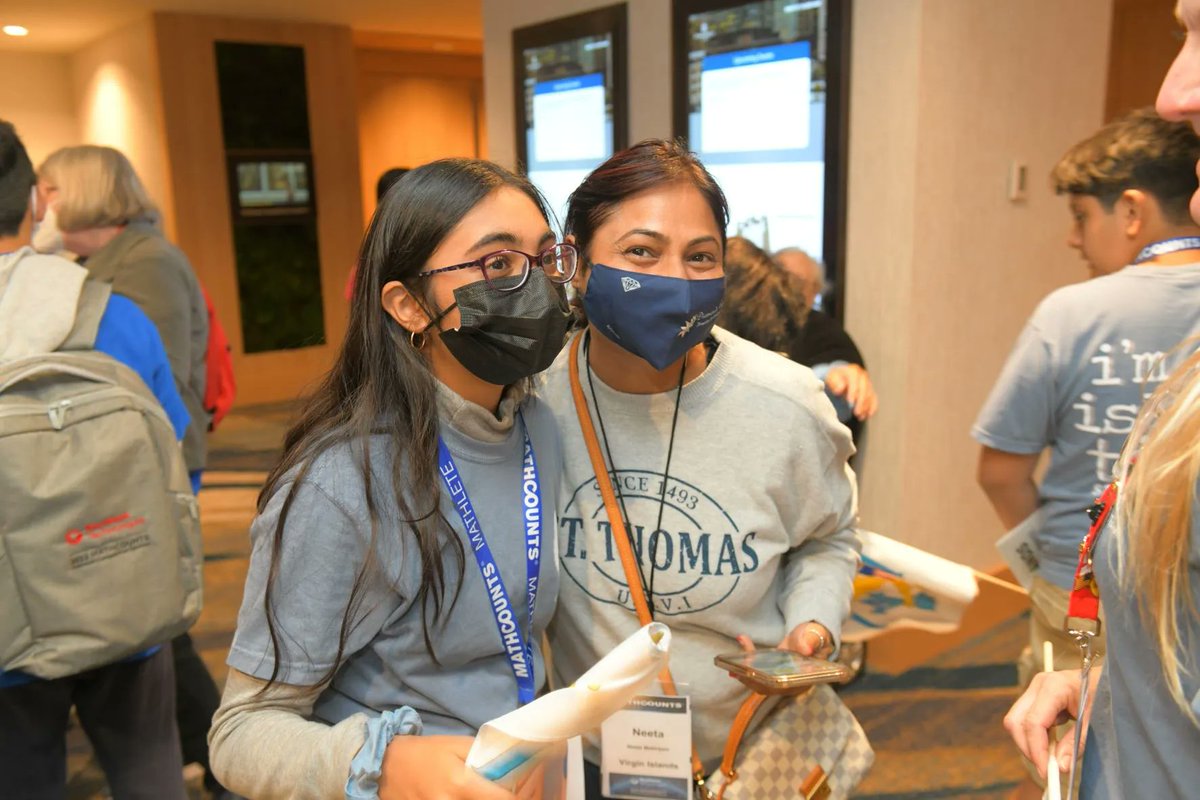 MATHCOUNTS's tweet photo. Happy Mother's Day to all the incredible moms in our MATHCOUNTS community, including these awesome moms who are here to watch their Mathletes at this year's National Competition! #MATHCOUNTS22 https://t.co/RBgOYb2HsY